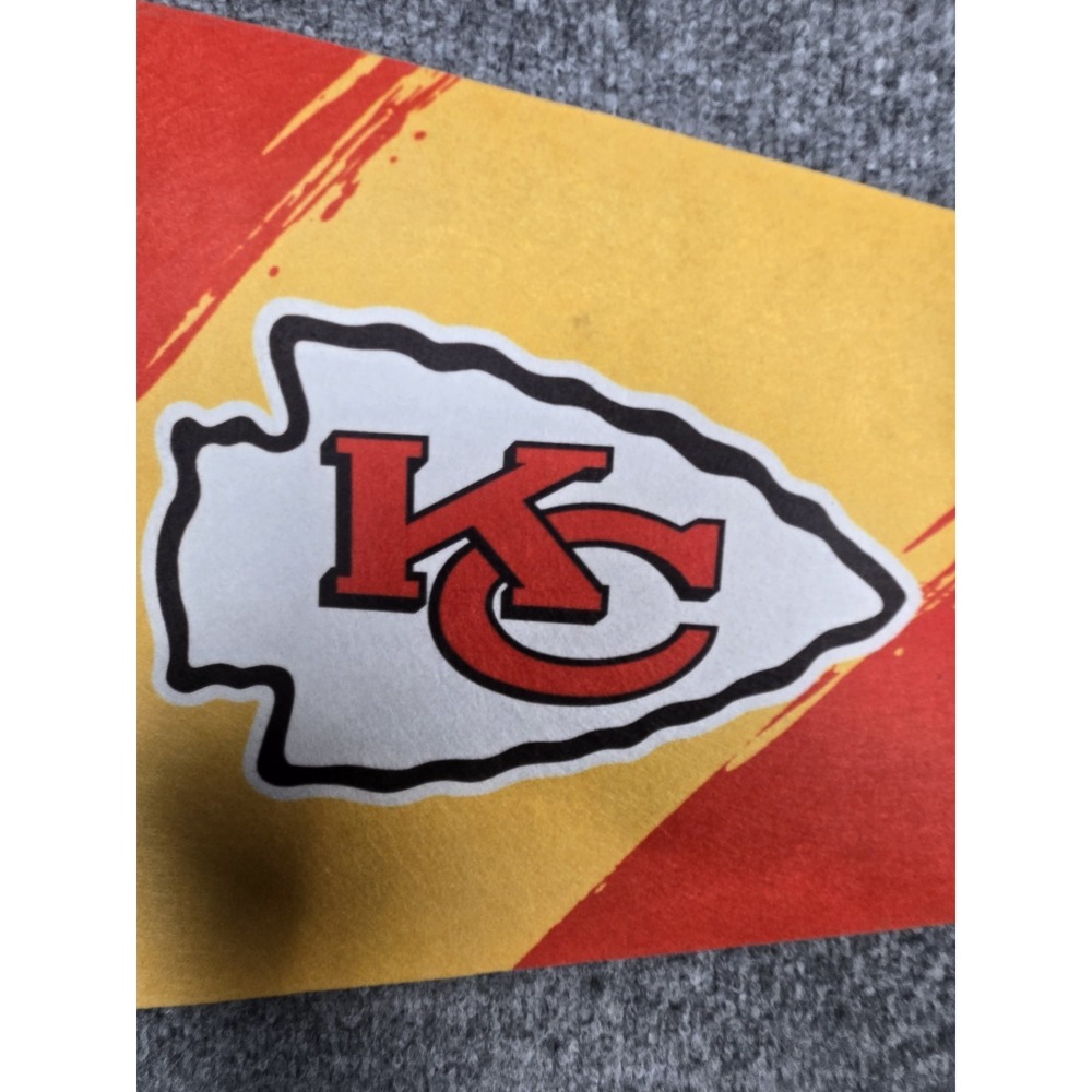 Kansas City Chiefs Super Bowl 55 NFL LV Game Pennant AFC Champions Red Gold 27"